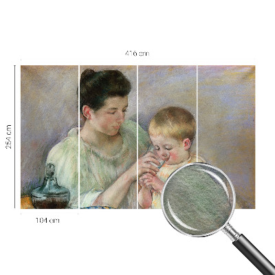 Fototapet vlies Forældreomsorg