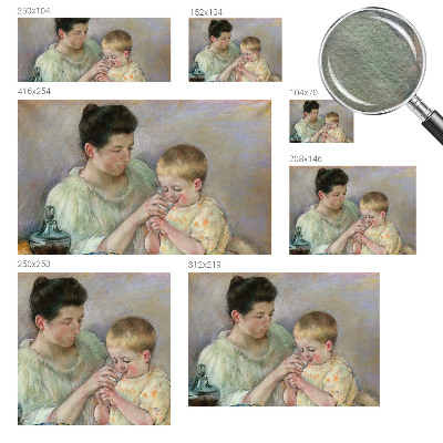 Fototapet vlies Forældreomsorg