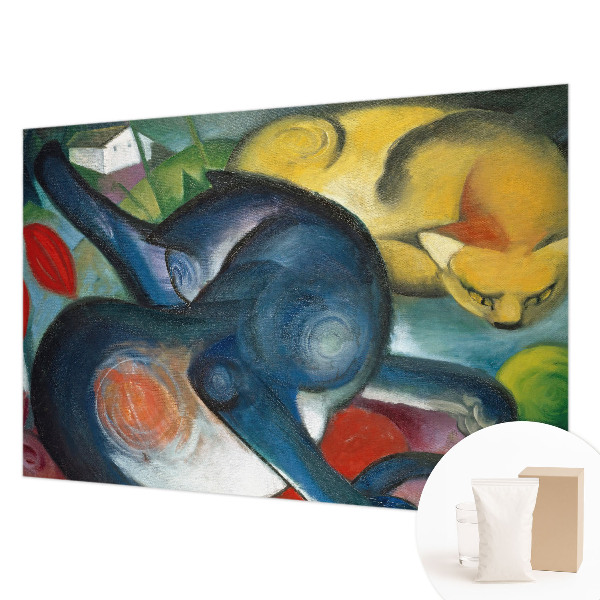 Fototapet vlies pe perete Kattekunst