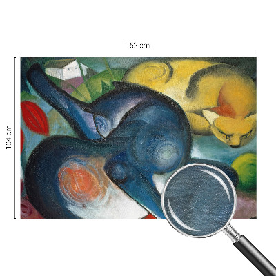 Fototapet vlies pe perete Kattekunst