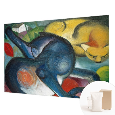 Fototapet vlies pe perete Kattekunst