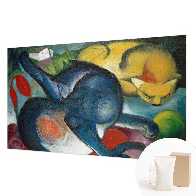 Fototapet vlies pe perete Kattekunst