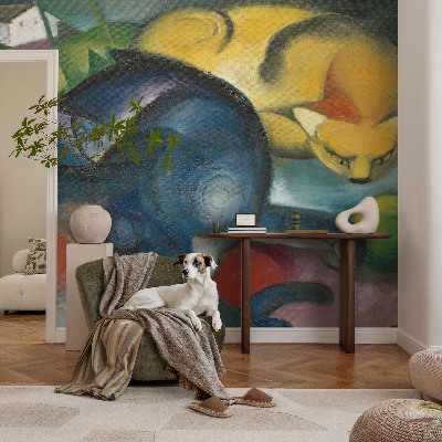 Fototapet vlies pe perete Kattekunst