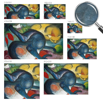 Fototapet vlies pe perete Kattekunst