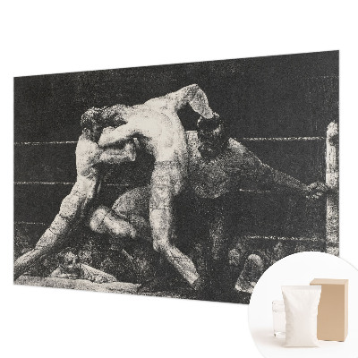 Tapet foto vlies Boksernes duel