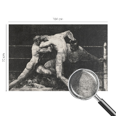 Tapet foto vlies Boksernes duel