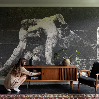 Tapet foto vlies Boksernes duel