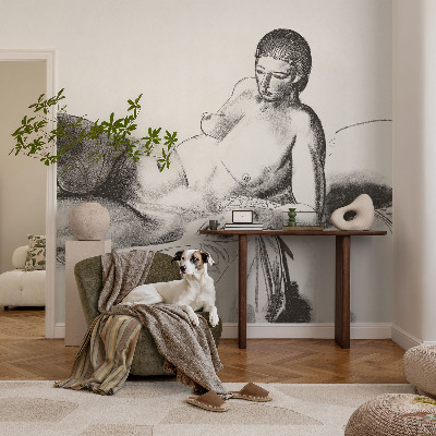 Fototapet vlies imprimat Kunstnerisk nøgen