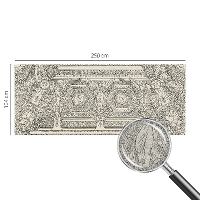 Fototapet vlies pentru dormitor Klassisk ornament