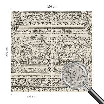 Fototapet vlies pentru dormitor Klassisk ornament