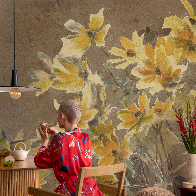 Fototapet decorativ pe perete Solrig buket