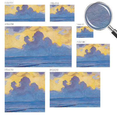 Fototapet modern pentru living Skylandskab