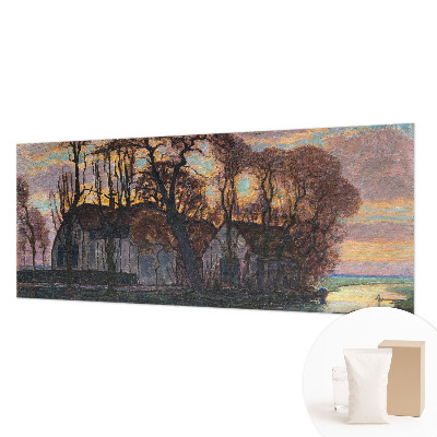 Fototapet modern Aftenlandskab