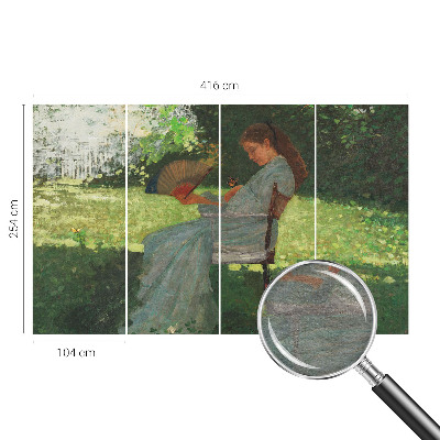 Fototapet la comandă pentru living Sommerharmoni