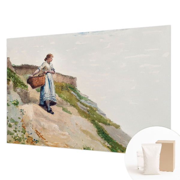 Fototapet la comandă pentru dormitor Kvindeligt landskab