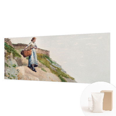 Fototapet la comandă pentru dormitor Kvindeligt landskab