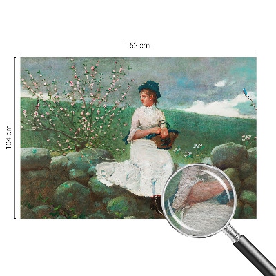 Fototapet pentru living Blomstrende fred