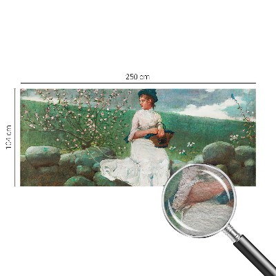 Fototapet pentru living Blomstrende fred