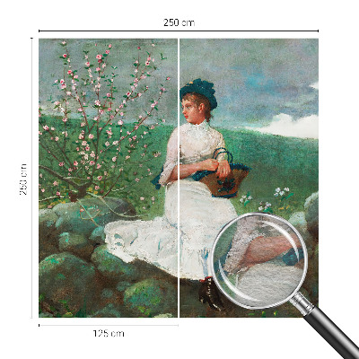 Fototapet pentru living Blomstrende fred