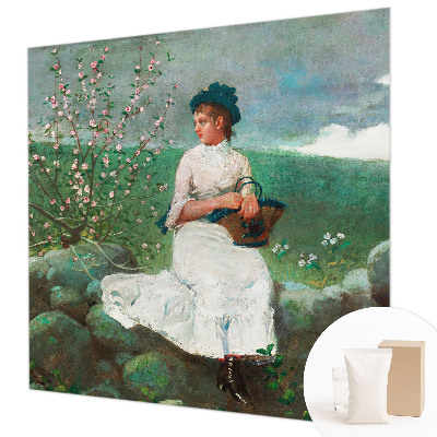 Fototapet pentru living Blomstrende fred