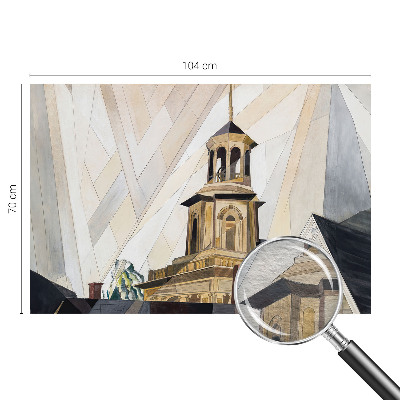 Fototapet Arkitektonisk tårn