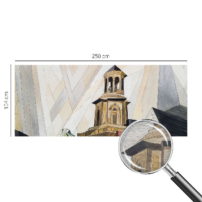 Fototapet Arkitektonisk tårn