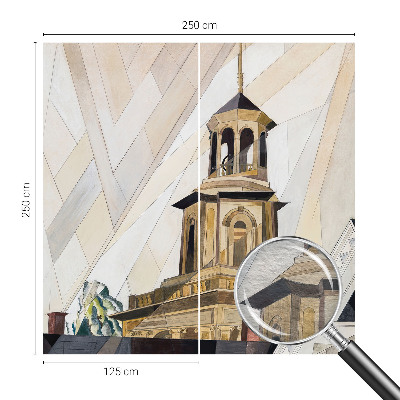 Fototapet Arkitektonisk tårn