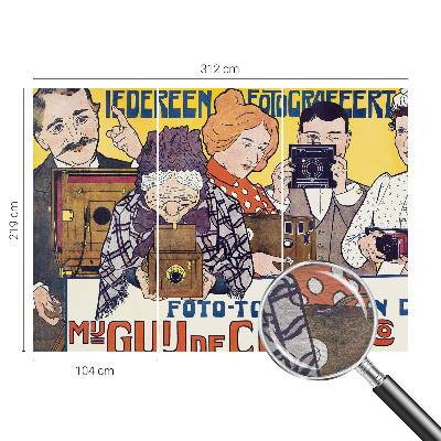 Fototapet pentru dormitor Passion for fotografering