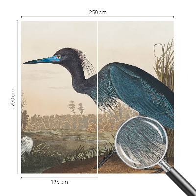 Fototapet vlies pentru dormitor Vandfugle