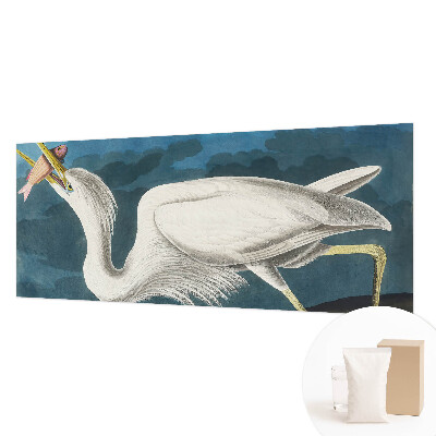 Fototapet vlies pentru copii Fugl med fisk