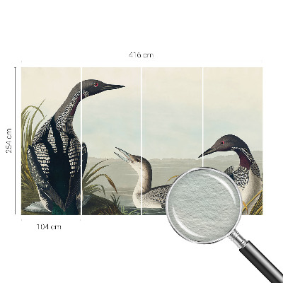 Fototapet vlies pentru dormitor Fugle over vandet