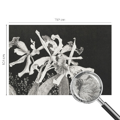 Fototapet vlies pentru copii orkideillustration