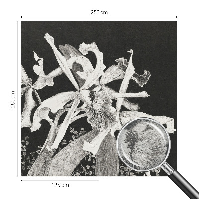 Fototapet vlies pentru copii orkideillustration