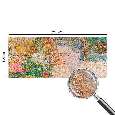 Tapet foto Blomsterportræt