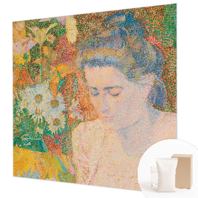 Tapet foto Blomsterportræt