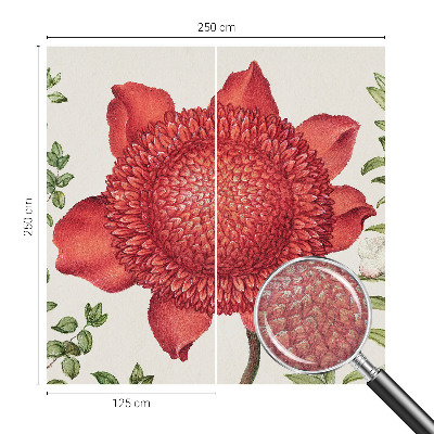 Tapet foto decorativ Blomsteragtig elegance