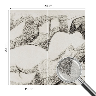 Tapet foto decorativ En løgnagtig figur