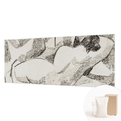 Tapet foto decorativ En løgnagtig figur