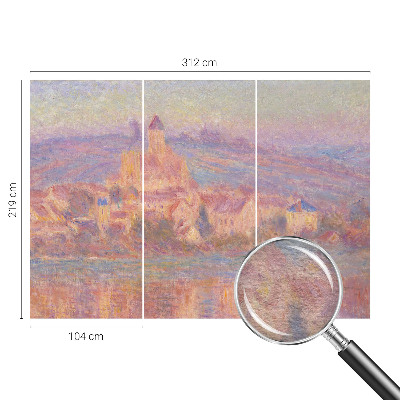 Fototapet decorativ pe perete En charmerende by