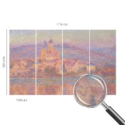 Fototapet decorativ pe perete En charmerende by