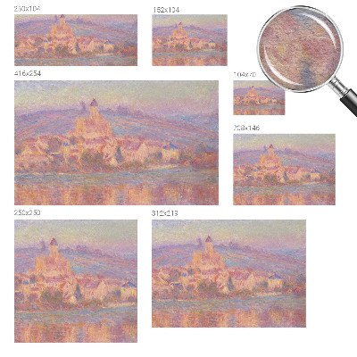 Fototapet decorativ pe perete En charmerende by