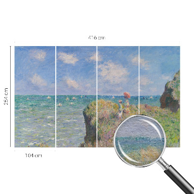 Fototapet modern pentru living Fredeligt landskab