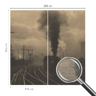 Fototapet modern la comandă Industrilandskab