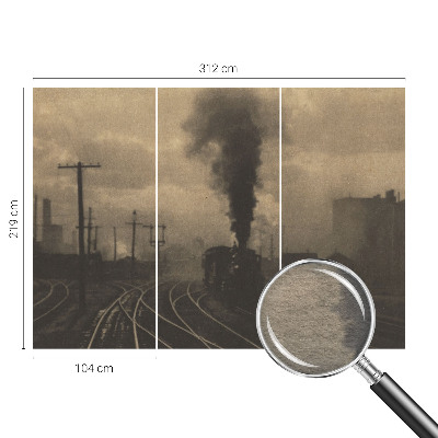 Fototapet modern la comandă Industrilandskab