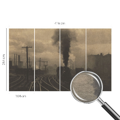 Fototapet modern la comandă Industrilandskab