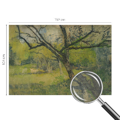 Fototapet la comandă pentru living Grønt landskab