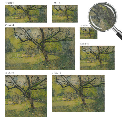 Fototapet la comandă pentru living Grønt landskab