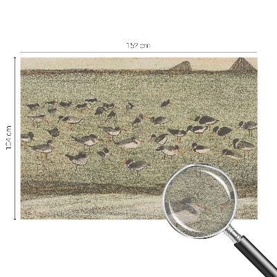 Fototapet la comandă pentru dormitor Fuglens fred