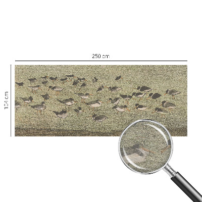 Fototapet la comandă pentru dormitor Fuglens fred