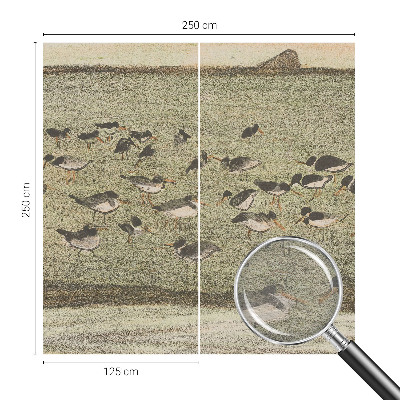 Fototapet la comandă pentru dormitor Fuglens fred